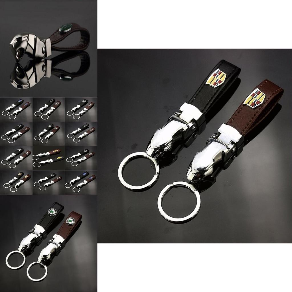 Gepard Keychain Leather Pu Car Logo Key Chain Metal Holder key Ring Key Fob