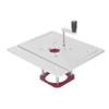 0‑54mm Router Table Lifting Base with Handle Aluminum Alloy Woodworking Flip Board for 64‑65mm Trimming Machine
