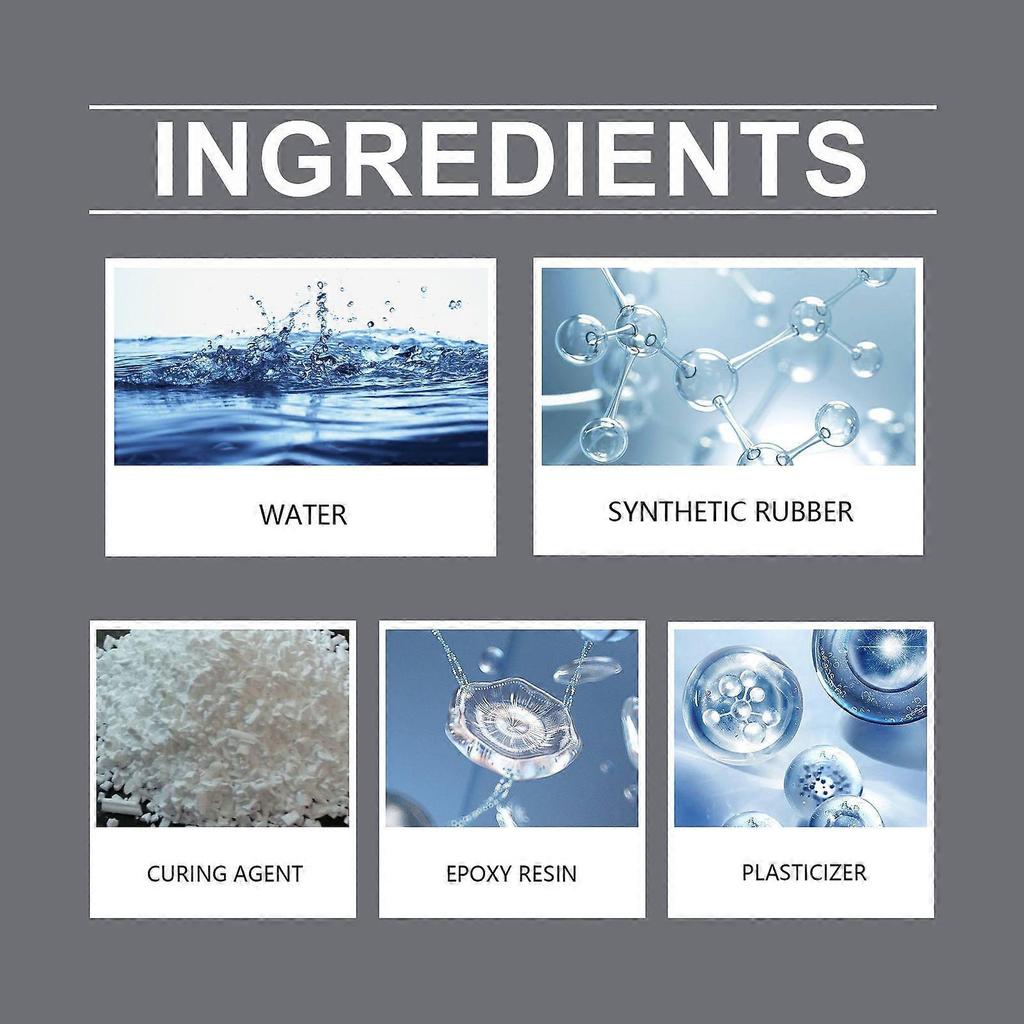 Multi-Purpose Glue, Liquid Adhesive Waterproof Leather Fabric Patch Cracks Multi-Purpose Glue