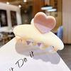 Simple Wild Medium Love Fashion Girls Hairpin Barrette Hair Claw Acrylic