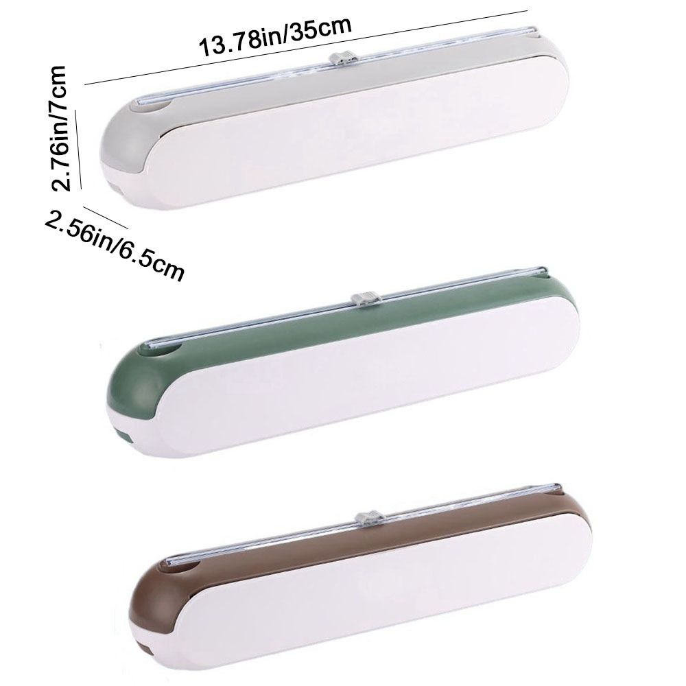 Диспенсер для пищевой пленки, сохраняющий свежесть, магнитный слайдер для алюминиевой фольги, резак для холодильника