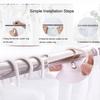 1PC-piece shower curtain set with 12 hooks, Bathroom Home Decor 2D Flat Printingwashable curtains for home decoration Accessories Home Decor