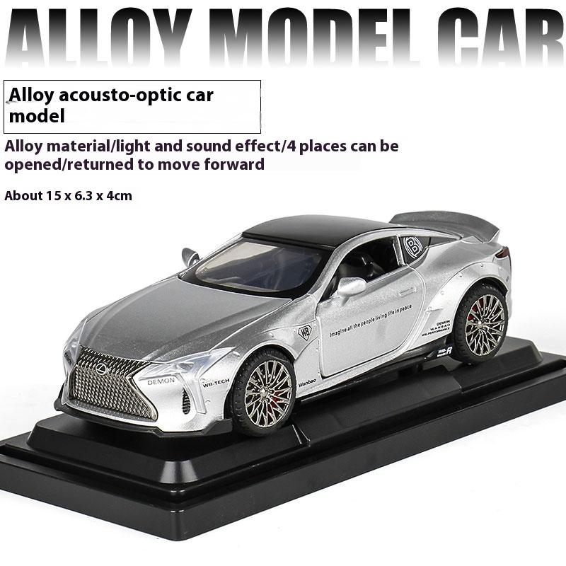 1:32 LEXUS LC500 Sports Vehicle Alloy Diecast Model Computer Desktop Ornaments Collections For Your Boyfriend On Valentine's Day