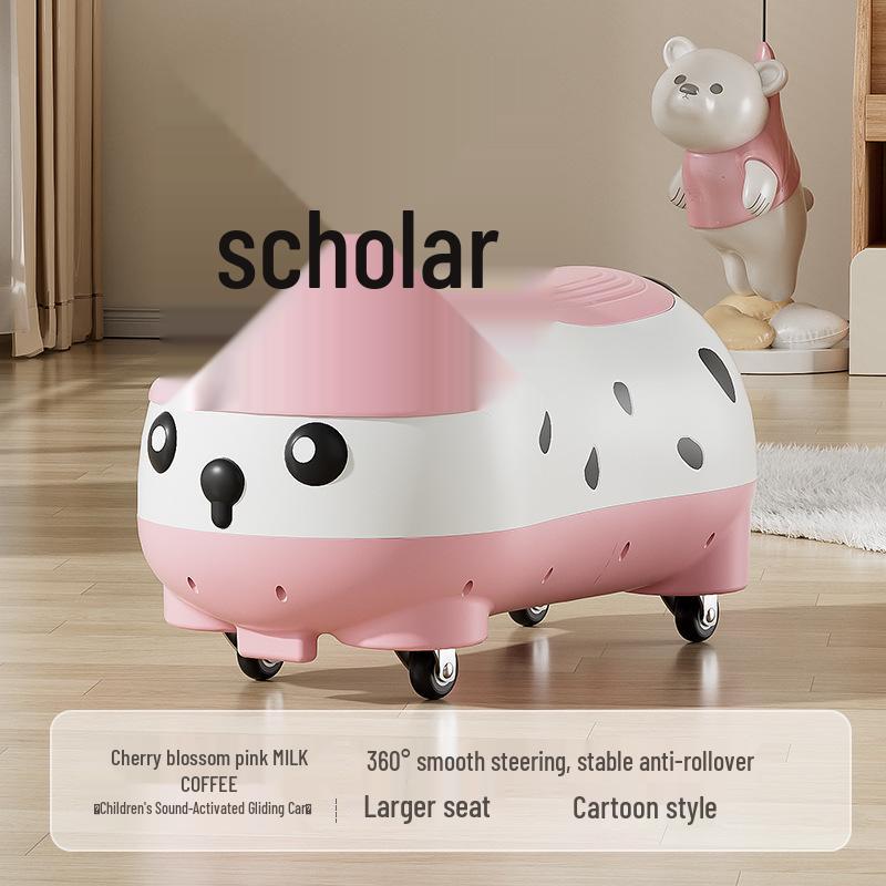 Универсальный детский планер против опрокидывания: Бесшумный детский твист-баланс-кар, идеальный подарок для малышей 1-3 лет