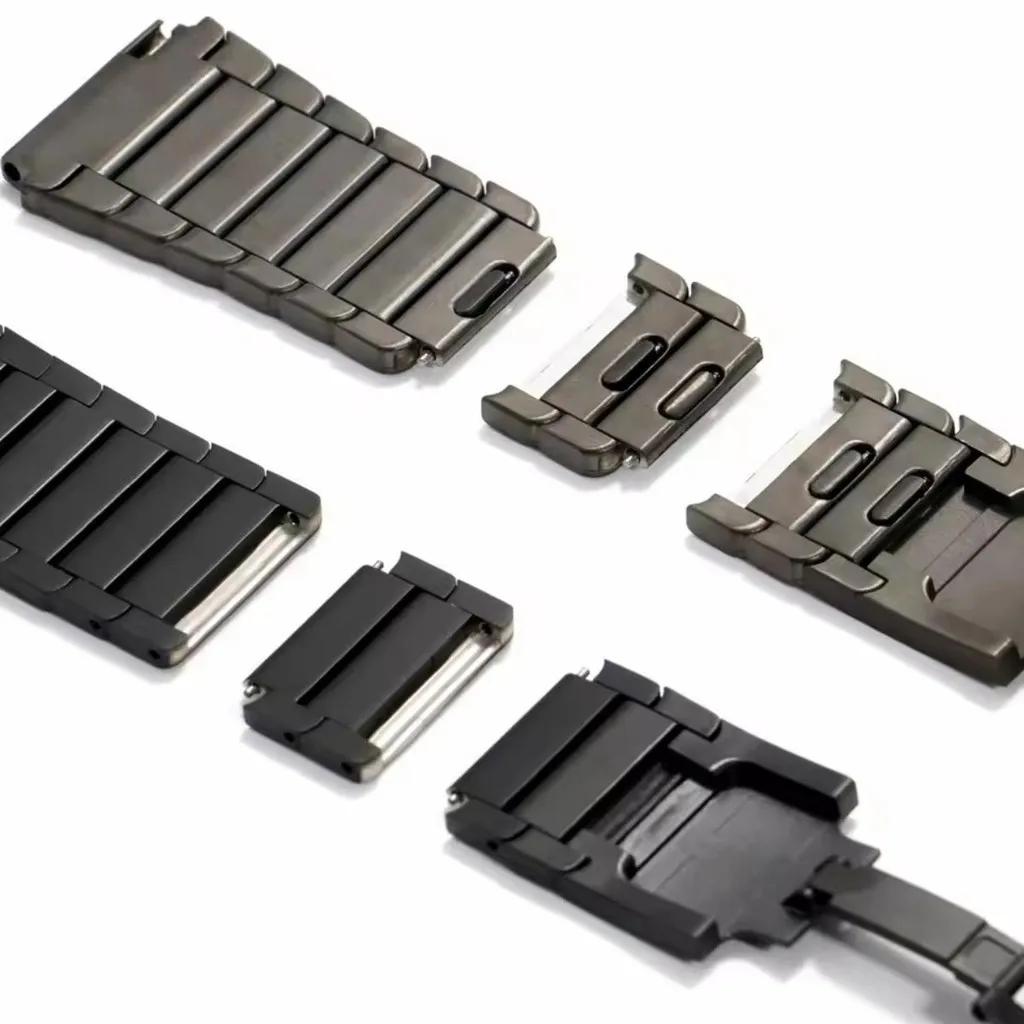 Ремешок из нержавеющей стали 22 мм с быстрой фиксацией для Huawei GT 6 46 мм, GT 6 Pro 46 мм, титановый, деловой, с боковым отсоединением для Huawei W