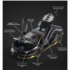 Масштаб 1/24 Lamborghini LP770-4 Супер мускулистый спортивный автомобиль Сплав Металл Литой Под Давлением Украшение для рабочего стола компьютера Автомобильный интерьер Подарочная коробка