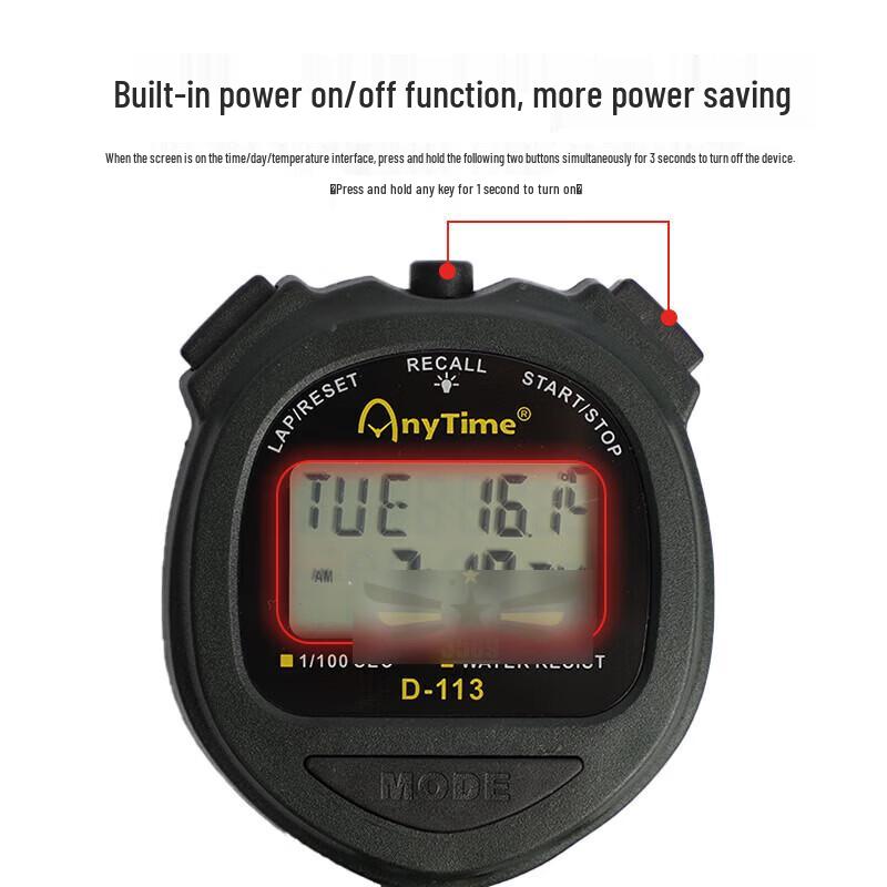 Multi-function Luminous Stopwatch Timer