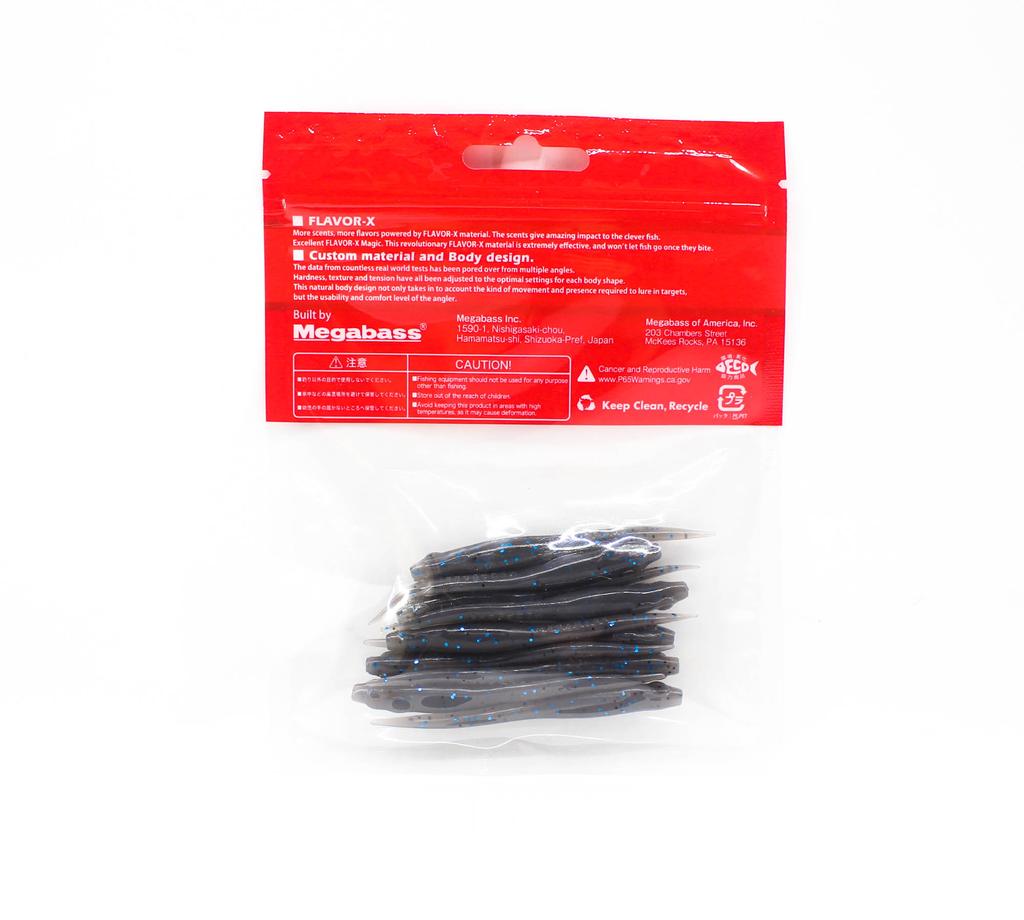 Megabass Soft Lure Hazedong 3 Inches Biwako Yoshinobori (0503)