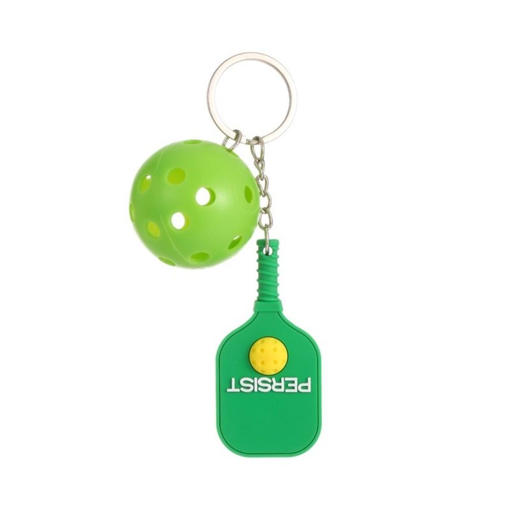 Detachable Fitness Series Pendant with Buckle Pickleball Key Holder Bag Charm