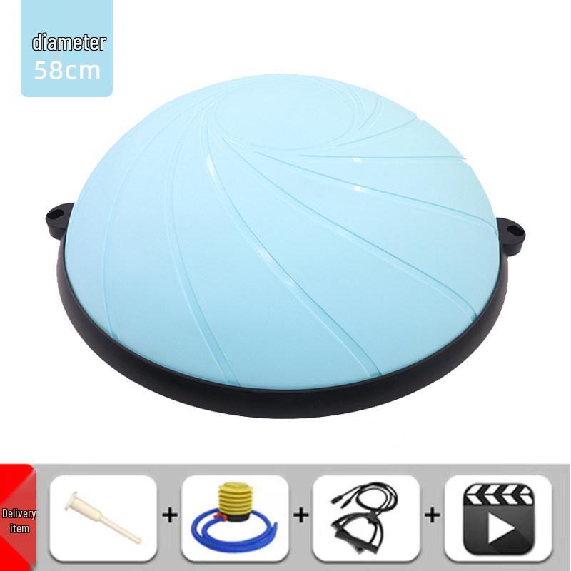 Laimijia Thickened Half-Balance Ball for Yoga, Pilates, and Fitness