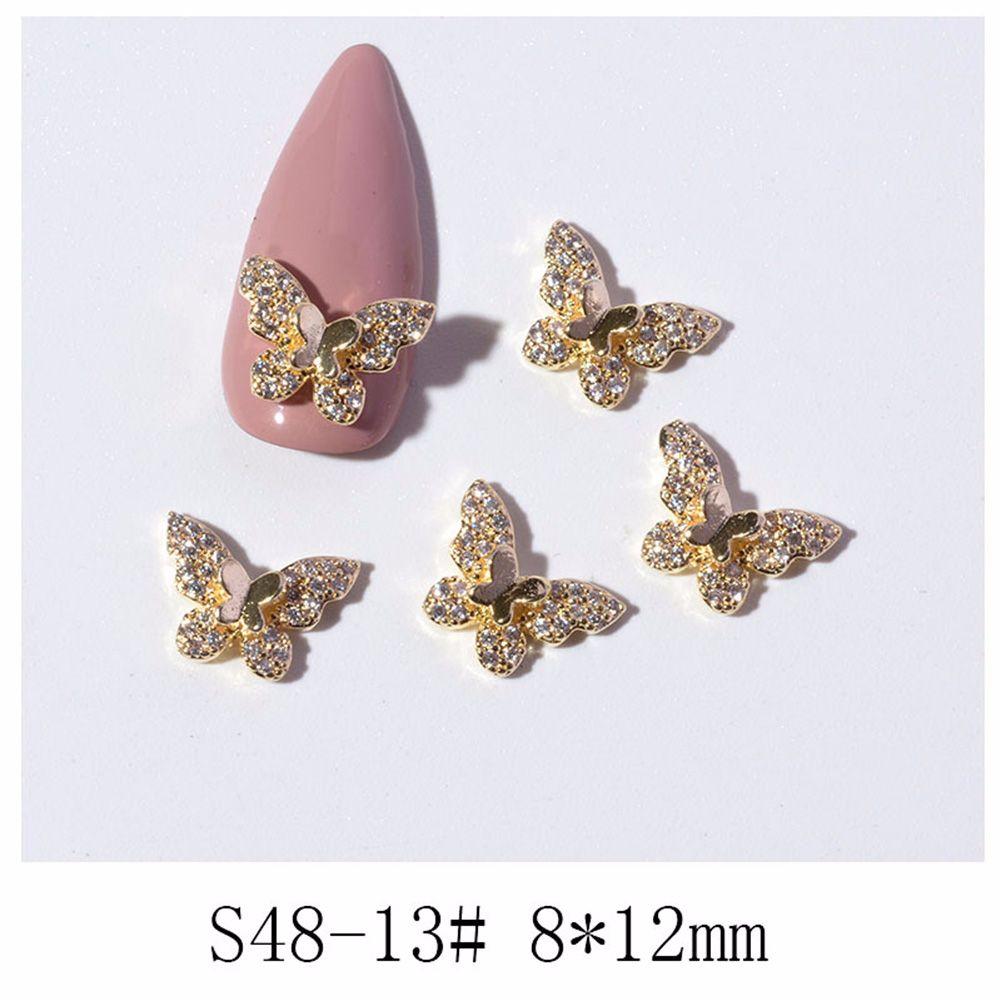 Шармы Кристальная Бабочка Ювелирные Изделия для Ногтей DIY Украшения для Нейл-Арта Бант Стразы для Ногтей Инструменты для Маникюра