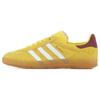 Gazelle Indoor Ярко-желтые бордовые женские кроссовки Cloud-White Collegiate-Burgundy IE7003