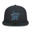 New Era 59 Fifty Cap Authentic Miami Marlins Black 7 - 1/2 (59.6cm)