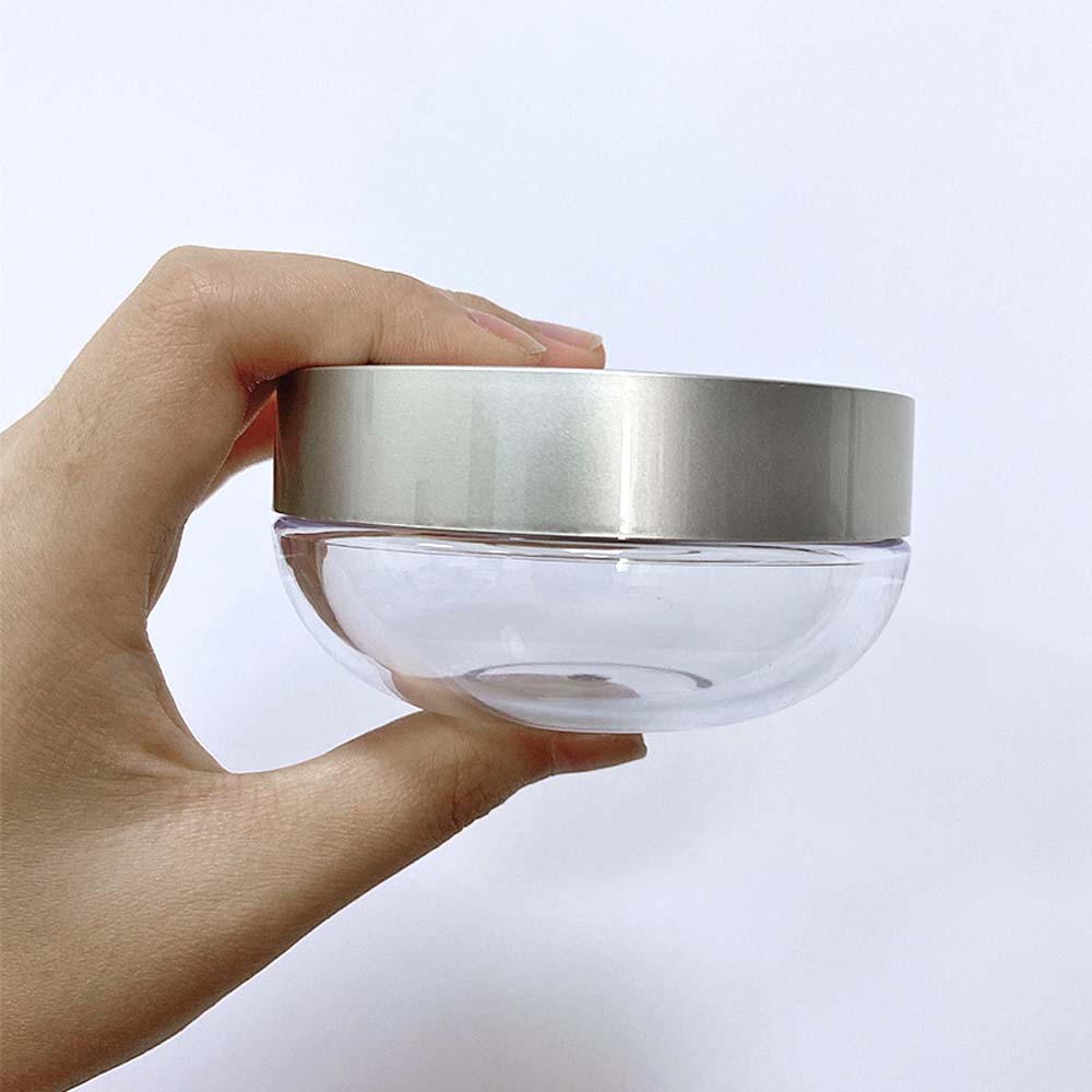 Пластиковый контейнер для косметики с сифтером, коробка для пудры оптом, удобная баночка для рассыпчатой пудры, для женщин/девушек