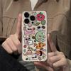 Ketnipz маленький розовый боб Чехол для телефона для iPhone 17 16 15 14 13 12 Mini Air Pro Max X XR XSMax 7 8 Plus Прозрачная мягкая задняя крышка