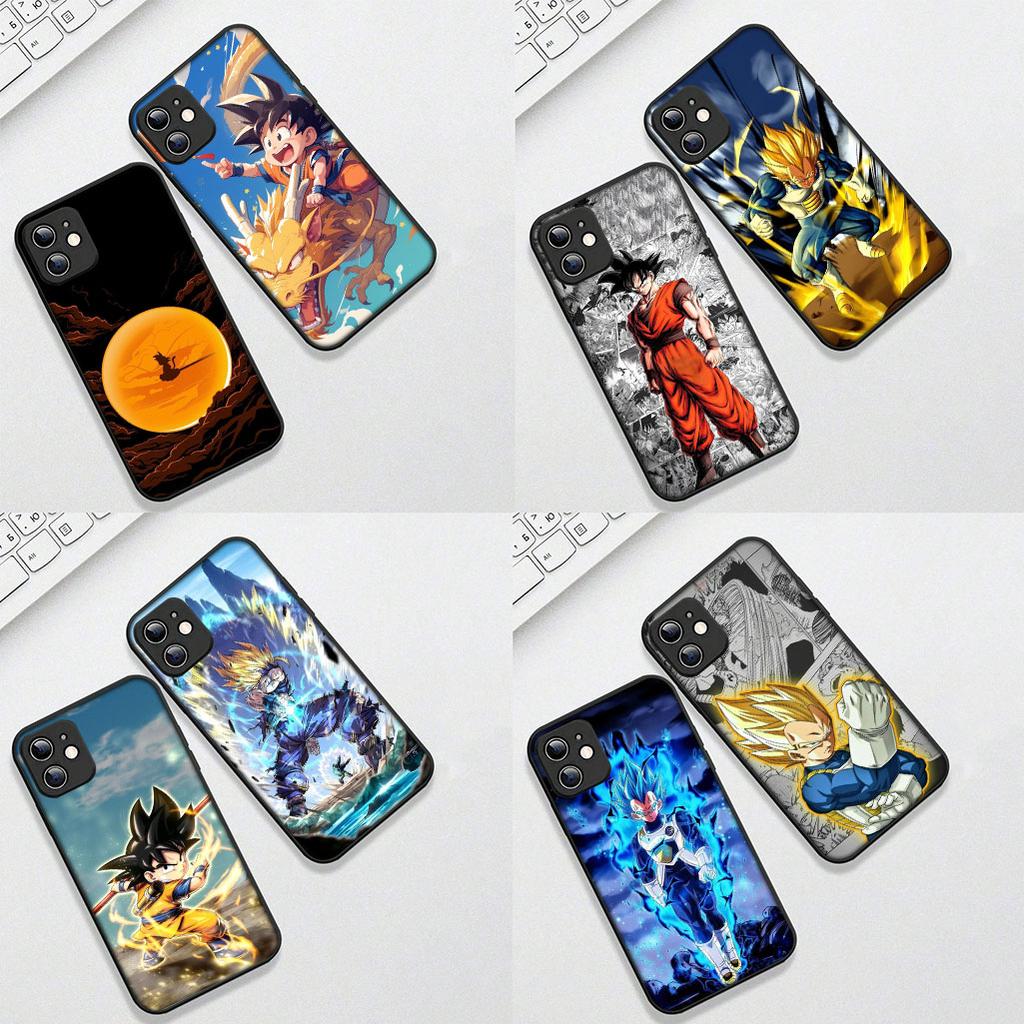 Cover for Apple iPhone 17 16 Plus 13 12 Pro Max Mini X XR Xs ProMax 16E 15+ 17+ Air Phone Case Vegeta Dragons Gokus Balls Super