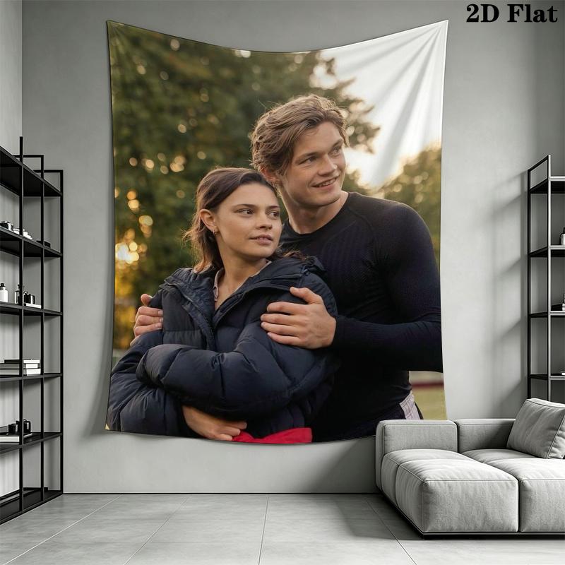 Maxton Hall Wall Tapestry Aesthetic Wall Hanging Printed Fabric Blanket Decorative Tapestries for Bedroom Living Room Home Decor