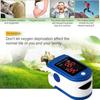 Finger Pulse Oxygen Saturation Monitor Blood Oximeter Blood Pressure Meter