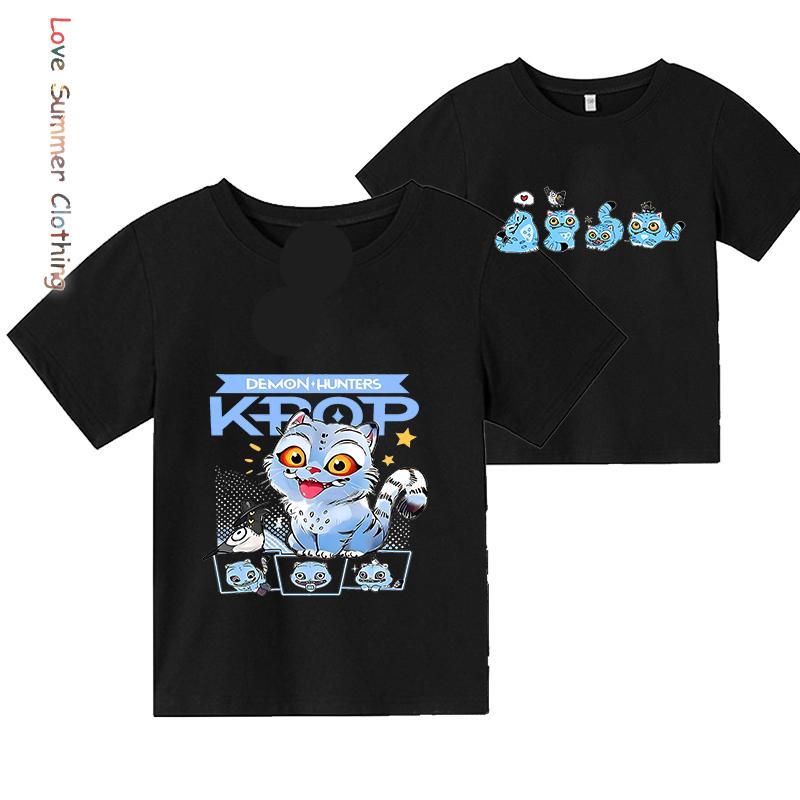 Hoodie Girls Kids Kpop Demon Hunters HD Print 100% Polyester Pullover Casual Girls Sweatshirt Fall Many Colors