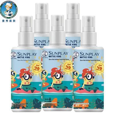 Mentholatum Sunplay Детский солнцезащитный спрей для улицы, 5 шт.
