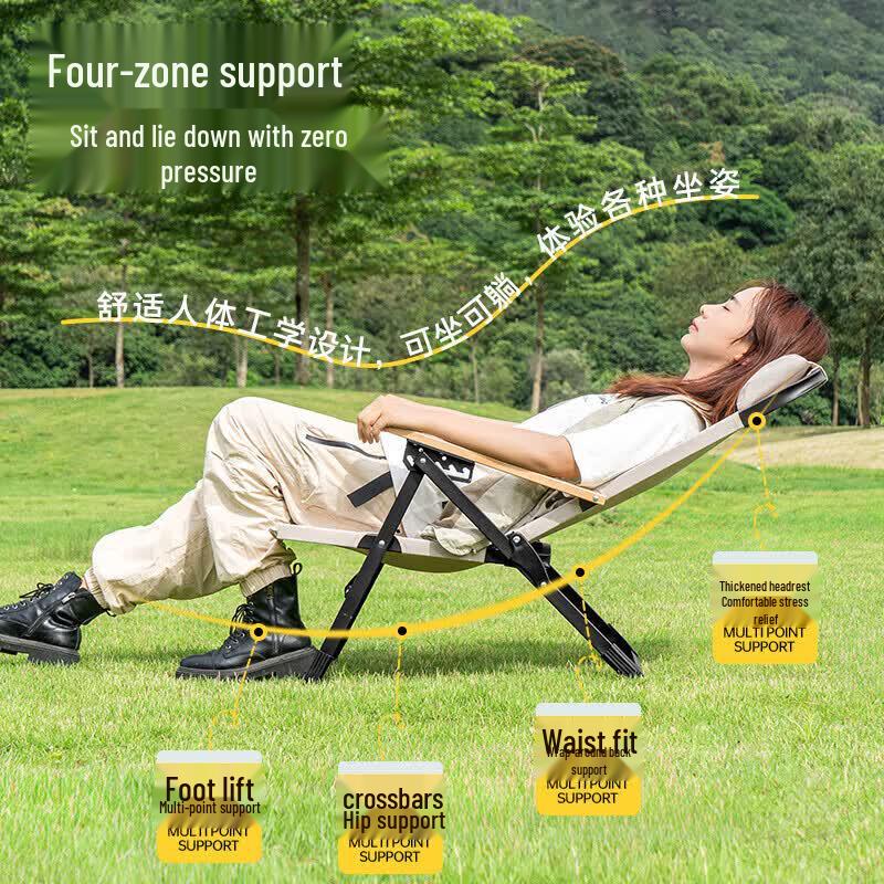 SERIES CLEAR Outdoor Folding Adjustable Kermit Camping Chair