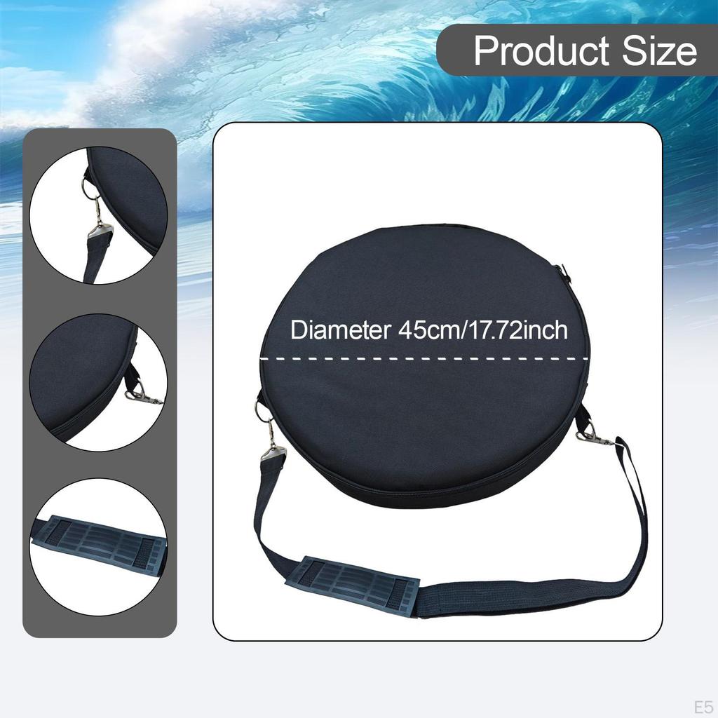 Sea Drum Bag Carrying Case Lightweight Shoulder Handbag for Birthday Gift Trip Performance