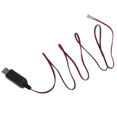 3,7 В USB-кабель для зарядки XH 2,54 мм 2-контактный разъем для USB-разъема, зарядное устройство для литиевых аккумуляторов для радиоуправляемых самолетов, вертолетов, игрушек