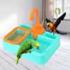 Water Dispenser Bird Cage Bird Feeder Faucet Parrot Bath Shower Parrot Paddling Pool Automatic Parrot Bathtub Swimming Pool