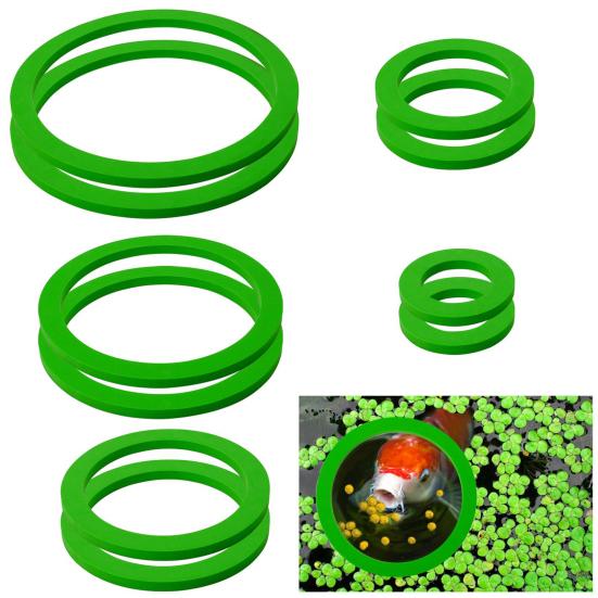 10 Pcs Aquarium Floating Plant Rings Lightweight Keep Food Plants In Place EVA Foam Floating Ring for Fish Tank