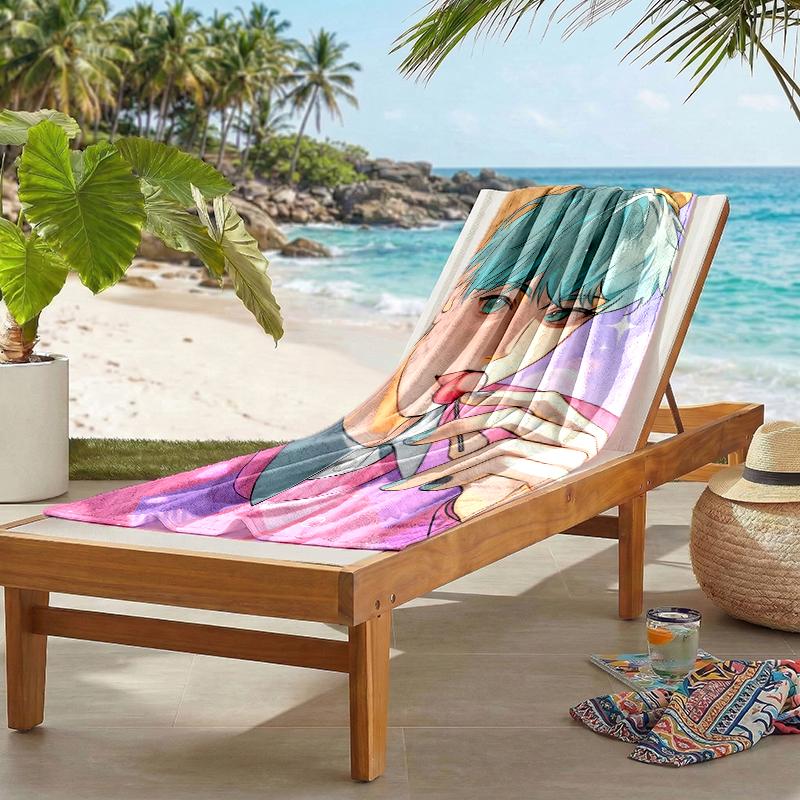 Kpop Hunter Fashion Beach Towel: Ideal for Summer Adventures Soft, absorbent and quick drying suitable for swimming and bathing