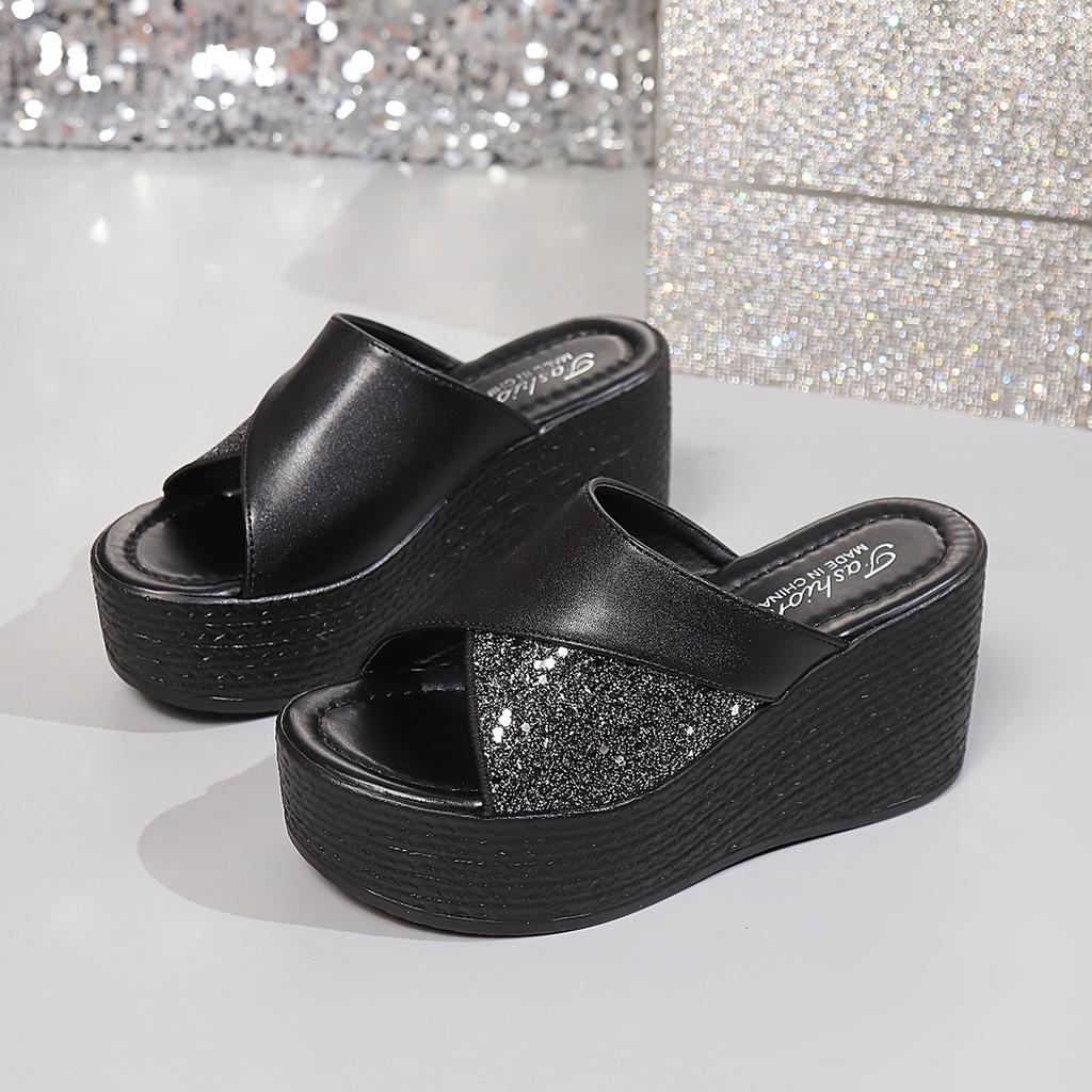 Женские сексуальные модные новые босоножки с открытым носком на высоком каблуке с толстой подошвой удобные женские босоножки