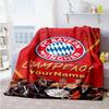 Bayern Munich Personalized Name Blanket Throw Customizable Blanket Warmthful Decor Versatile for Bedding Chair Sofa Seaside for All Occasions