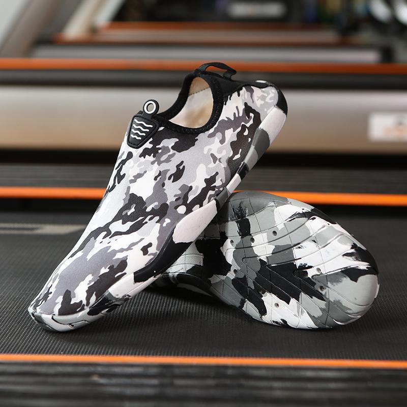 Мода Новые Летние Пляжные Акваобувь Уличные Ботинки для Водного Трекинга Быстросохнущие Дышащие Походные Акваботинки Облегченные Кроссовки для Йоги