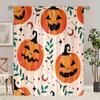 2 шт. - Хэллоуин - Шторы с принтом - Материал полиэстер - Подходит для спальни, гостиной, кабинета, частной шторы