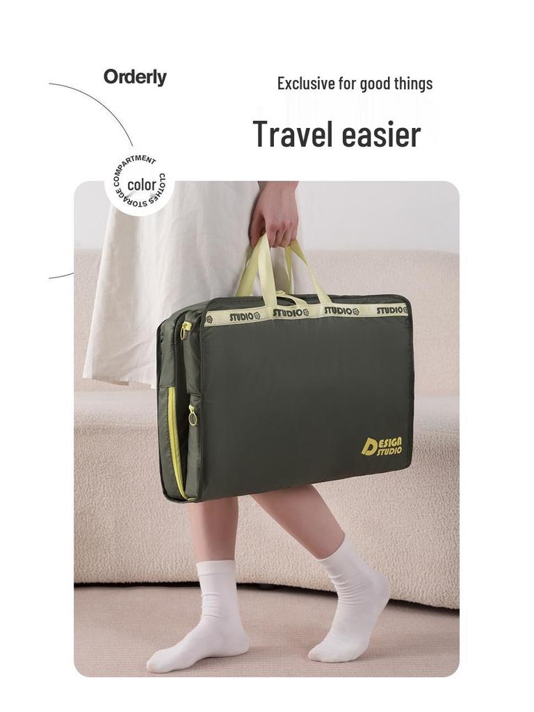 Набор дорожных сумок 7-в-1 - Большая вместимость, многосекционный органайзер для одежды и мелочей