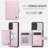 For Samsung Galaxy A52 5G/Galaxy A52s 5G/Galaxy A52 4G Case JEEHOOD J09 RFID Blocking Card Holder Leather Back Phone Cover Magnetic Case
