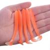10/30/50Pcs Fishing Lures Soft Baits with T-Tail Vibrant Color Tear-Resistant Reusable Flexible Soft Artificial Lures Fake Baits