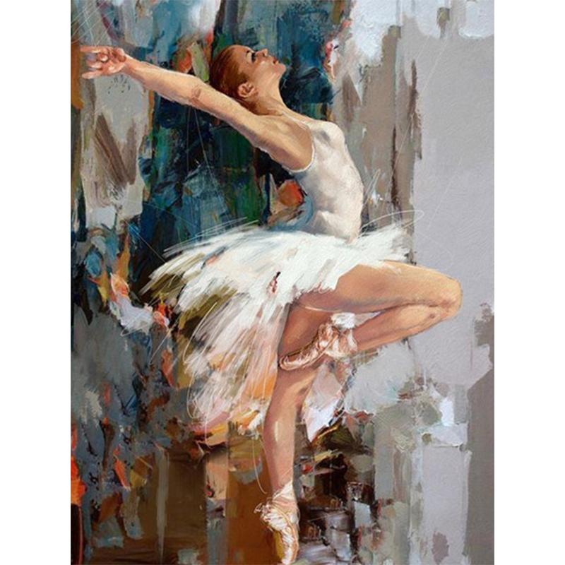 5D DIY Алмазная картина Набор Лебедь Танец Искусство Алмазная вышивка Стразы Украшения для дома