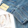 Women's Blue High-Waist Loose Slimming Straight-Leg Jeans - Spring 2025 Fashion