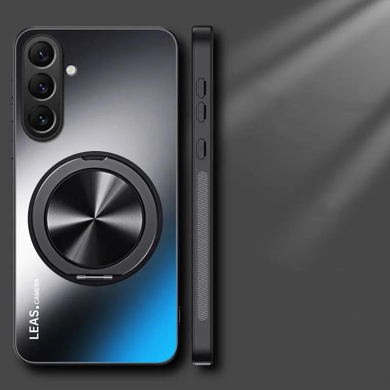 Матовый твердый ПК противоударный чехол для POCO F7 Pro X7 Pro F7 Ultra M7 Pro с магнитной подставкой-держателем, чехол-бампер для телефона для Redmi Turbo 4 Pro