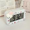 Pacha Dog Mini Luminous Alarm Clock Cute Mute Student Compact Desktop Clock Universal Electronic Alarm Clock