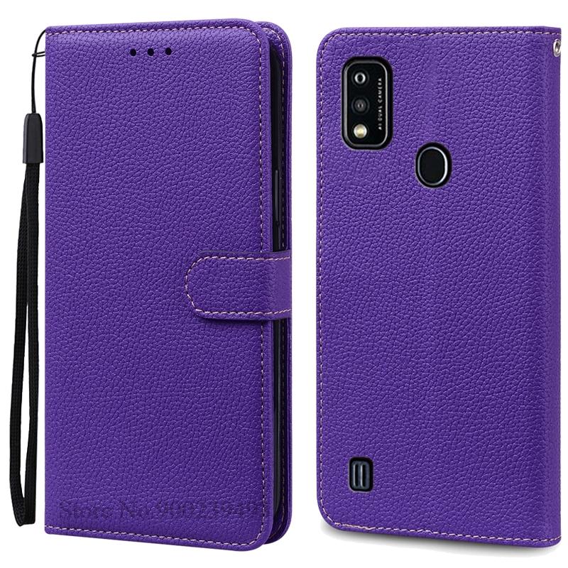 A51 Case For ZTE Blade A51 Case Soft Silicone Leather Flip Wallet Case For ZTE Blade A51 Case Back Cover Coque Fundas Etui