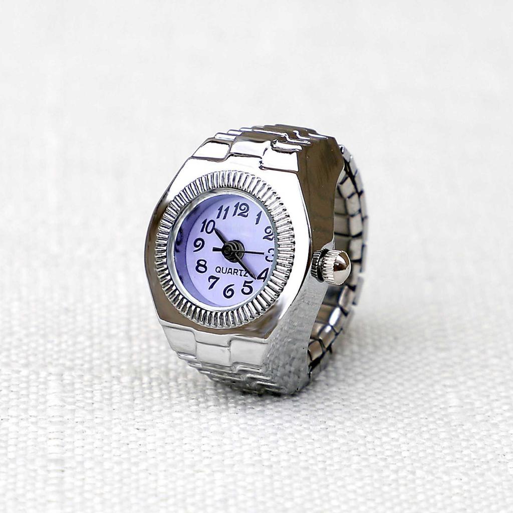 Unisex Alloy Finger Ring Watch – Creative Digital Design for Couples and Students