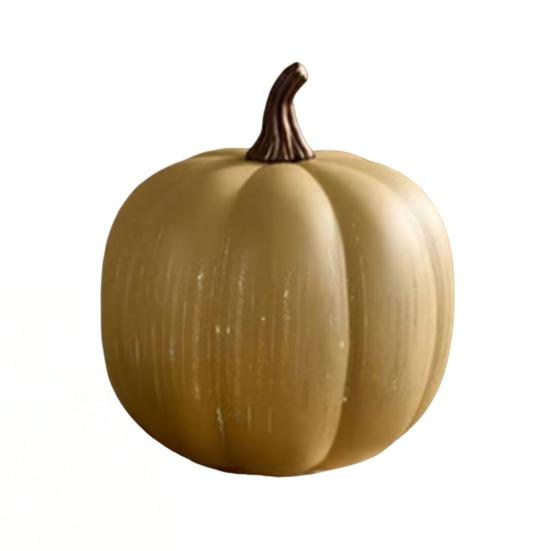 Хэллоуин Блестящее украшение тыква Мерцающая тыква Фигурка Полимерная статуэтка Скульптура