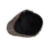 Plaid Beret Men's Autumn Winter Thick British Woolen Peaked Cap Newsboy Caps for Men Forward Cap Paintsman's Cap Driver Ivy Hat
