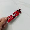 3D Metal 2.3T Displacement Badge Sticker Rear Trunk Emblem Decal for GT Shelby