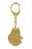 Belgian Shepherd Dog, Belgian Sheepdog – Gilded key ring with dog, handbag decoration | Art-Dog