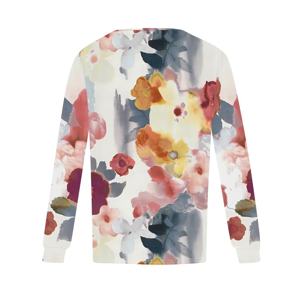 Long Sleeve Shirts For Women Tops Dressy Casual Blouses Pleated Scooped Neck Tunic Tops