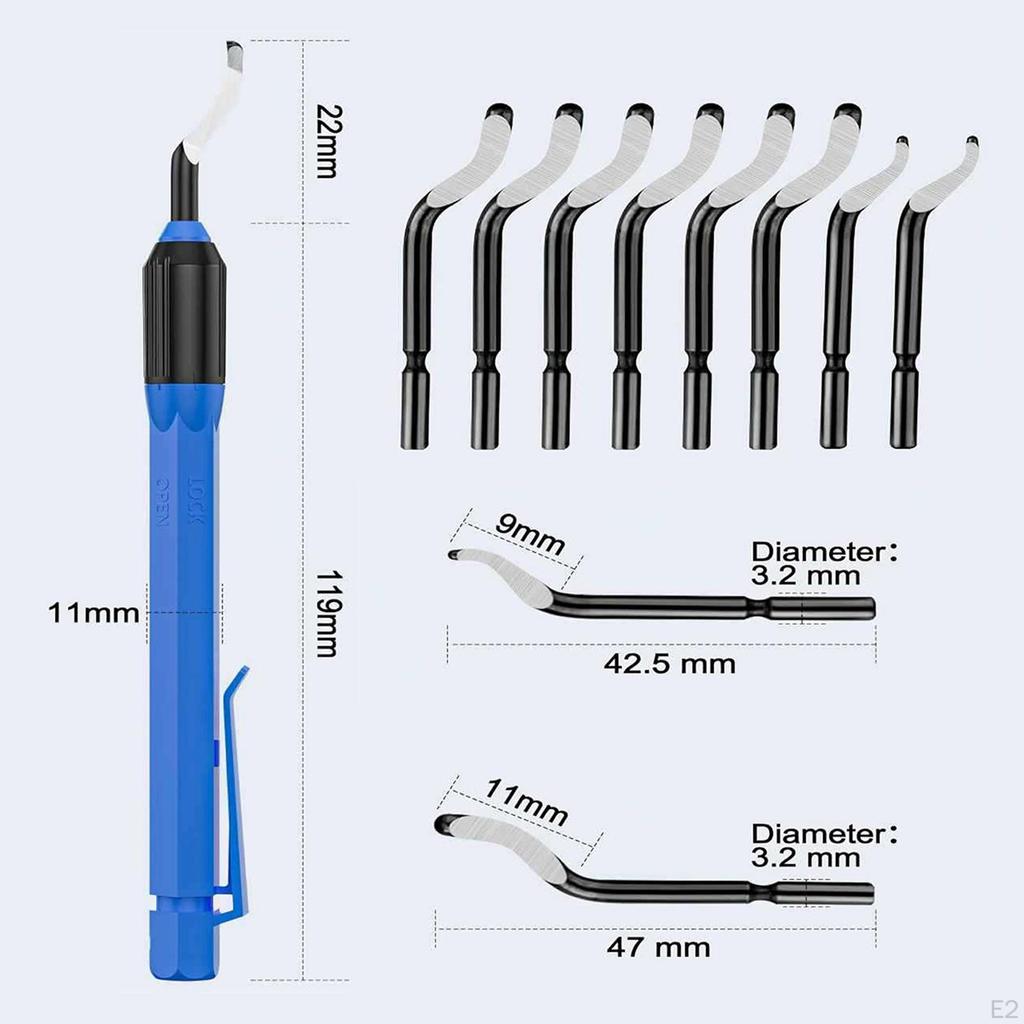 Инструмент для снятия заусенцев и внешней фаски Удаление заусенцев Снятие заусенцев для дерева