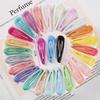 Korean Style Candy Color Hairpins for Women and Girls - Cute Water Drop Clips
